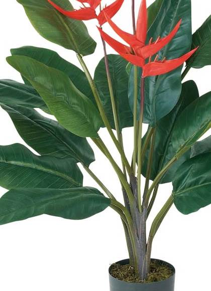 100cm ヘリコニア [ONSLETR7615] 送料無料 |人工観葉植物 アートフラワー 造花 フラワー フェイクグリーン 装飾 飾付 小物 デコレーション 飾り イベント パーティー フラワーアレンジメント 店舗装飾 インテリア 植木鉢 花材 ディスプレイ 室内装飾 飾り付け