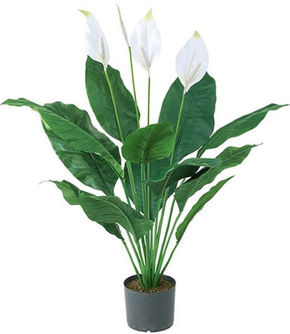 105cm スパッティフィリウム [ONSLETR7614] 送料無料 |人工観葉植物 アートフラワー 造花 フラワー フェイクグリーン 装飾 飾付 小物 デコレーション 飾り イベント パーティー フラワーアレンジメント 店舗装飾 ディスプレイ 室内装飾 飾り付け