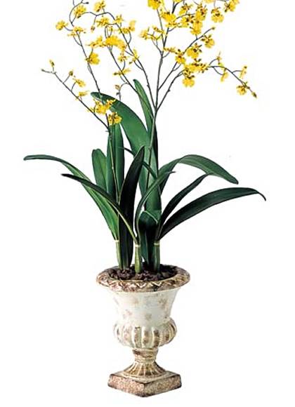 90cm オンシジウムポット [ONSFLGD7610] |人工観葉植物 アーティフィシャルフラワー 造花 フェイクグリーン 装飾 飾付 デコレーション 飾り イベント パーティー 店舗装飾 オンシジウム ポット 鉢花 ディスプレイ 室内装飾 飾り付け お祝い 開店祝い 開業祝い
