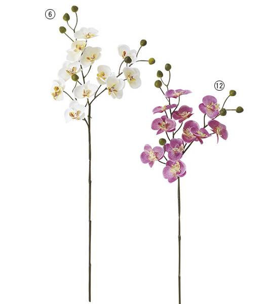 60cm ファレノプシス(11/7) [ONSFLSP7836] |人工観葉植物 アーティシャルフラワー 造花 フラワー フェイクグリーン 装飾 デコレーション 飾り イベント パーティー フラワーアレンジメント 店舗装飾 蘭 らん ラン ホワイト パープル ディスプレイ 室内装飾 飾り付け