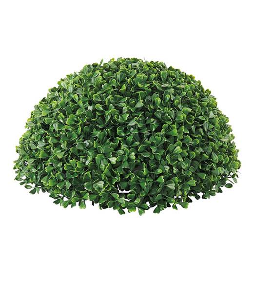 35cm ボックスウッドボール(片面) [ONSLEGD7411] 送料無料 |人工観葉植物 造花 フラワー フェイクグリーン 資材 装飾 飾付 デコレーション 飾り イベント パーティー フラワーアレンジメント 花材 インテリア 店舗装飾 ディスプレイ 飾り付け リーフ 人工芝 ボックスウッド