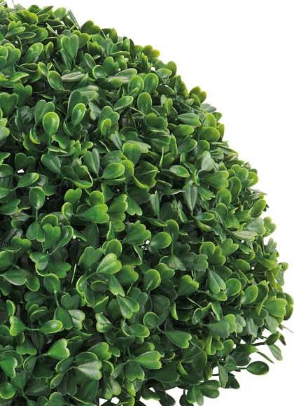 35cm ボックスウッドボール(片面) [ONSLEGD7411] 送料無料 |人工観葉植物 造花 フラワー フェイクグリーン 資材 装飾 飾付 デコレーション 飾り イベント パーティー フラワーアレンジメント 花材 インテリア 店舗装飾 ディスプレイ 飾り付け リーフ 人工芝 ボックスウッド