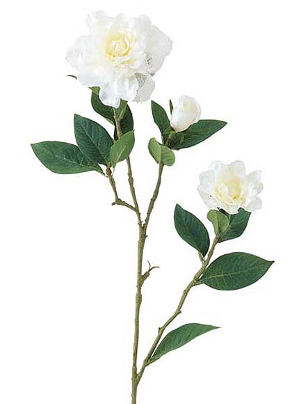 65cm シアーレースガーデニア [ONSFLSP7802] |人工観葉植物 アートフラワー 造花 フラワー フェイクグリーン 装飾 飾付 小物 デコレーション 飾り イベント パーティー フラワーアレンジメント 店舗装飾 花材 材料 パーツ ディスプレイ 室内装飾 飾り付け ウェディング装飾