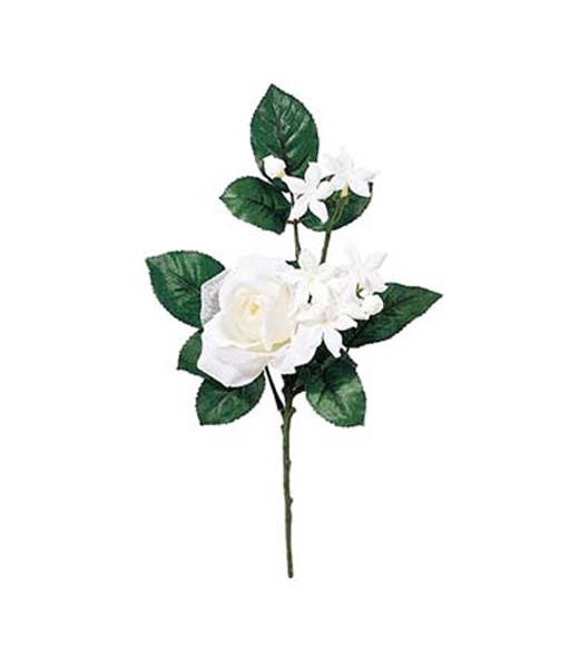 35cm シアーローズステファノティスピック [ONSFLPC7467] |人工観葉植物 アートフラワー 造花 フェイクグリーン 装飾 飾付 デコレーション 飾り イベント パーティー フラワーアレンジメント 店舗装飾 ローズ ピック ディスプレイ 室内装飾 飾り付け 薔薇 バラ ばら 花束