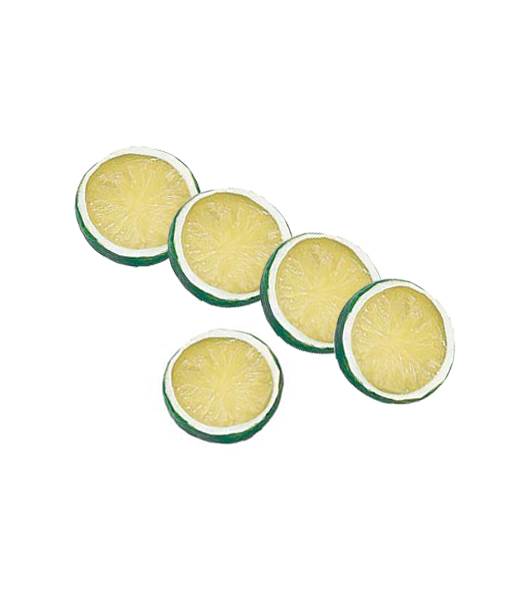 50mm ライムスライス（5個） [ONSDIFV7962] |フェイクフード 食品サンプル レプリカ ディスプレイ デコレーション 作り物 装飾 飾付 飾り 小物 イベント パーティー フラワーアレンジメント 店舗装飾 飾り付け テーブルコーディネート フルーツ 果物 ライム