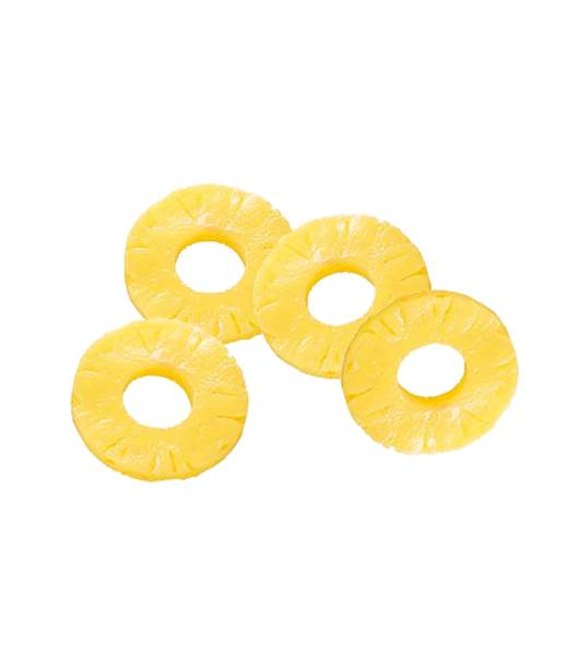 70mm パイナップルスライス（4個） [ONSDIFV7965] |フェイクフード 食品サンプル レプリカ ディスプレイ デコレーション 作り物 装飾 飾付 飾り 小物 イベント パーティー フラワーアレンジメント 店舗装飾 飾り付け テーブルコーディネート フルーツ 果物 パイナップル
