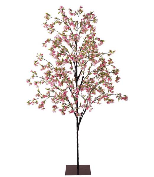 210cm ヤエザクラツリー(スタンド付き) [ONSFLTR1252] 代引決済不可 送料無料 |人工観葉植物 アートフラワー 造花 フラワー フェイクグリーン 装飾 飾付 デコレーション 飾り イベント パーティー フラワーアレンジメント 店舗装飾 桜 さくら ディスプレイ 飾り付け 春