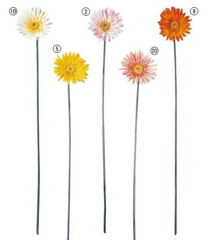 65cm ガーベラ [ONSFLSP1539] |人工観葉植物 アートフラワー 造花 フラワー フェイクグリーン 装飾 飾付 小物 デコレーション 飾り イベント パーティー フラワーアレンジメント店舗装飾 ガーベラ ピンク イエロー オレンジ クリーム ピーチ ディスプレイ 室内装飾 飾り付け