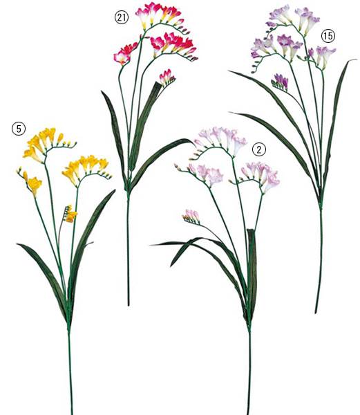 70cm フリージア [ONSFLSP1341] |人工観葉植物 アートフラワー 造花 フラワー フェイクグリーン 装飾 飾付 デコレーション 飾り イベント パーティー フラワーアレンジメント インテリア 店舗装飾 ラベンダー フクシア ディスプレイ 室内装飾 飾り付け