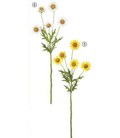 50cm マーガレット(5) [ONSFLSP1843] |人工観葉植物 アートフラワー 造花 フラワー フェイクグリーン 装飾 飾付 小物 デコレーション 飾り イベント パーティー フラワーアレンジメント 店舗装飾 花材 手作り 材料 パーツ ディスプレイ 室内装飾 飾り付け