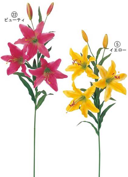 80cm オリエンタルリリー(5) [ONSFLSP1770] |人工観葉植物 アートフラワー 造花 フラワー フェイク 装飾 飾付 デコレーション 飾り イベント パーティー フラワーアレンジメント インテリア 店舗装飾 ディスプレイ 室内装飾 飾り付け ユリ ゆり 百合 ブーケ パーツ お祝い花