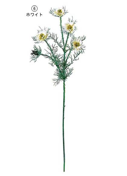55cm ニゲラ [ONSFLSP1442] |人工観葉植物 アートフラワー 造花 フラワー フェイクグリーン 装飾 飾付 小物 デコレーション 飾り イベント パーティー フラワーアレンジメント 店舗装飾 ホワイト ブルー ラベンダー 花材 手作り 材料 パーツ ディスプレイ 室内装飾 飾り付け