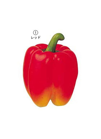 90mm ピーマン [ONSDIFV7279] |フェイクフード 食品サンプル レプリカ ディスプレイ デコレーション 作り物 装飾 飾付 飾り 小物 イベント パーティー フラワーアレンジメント 店舗装飾 飾り付け テーブルコーディネート ベジタブル 野菜 レッド イエロー グリーン