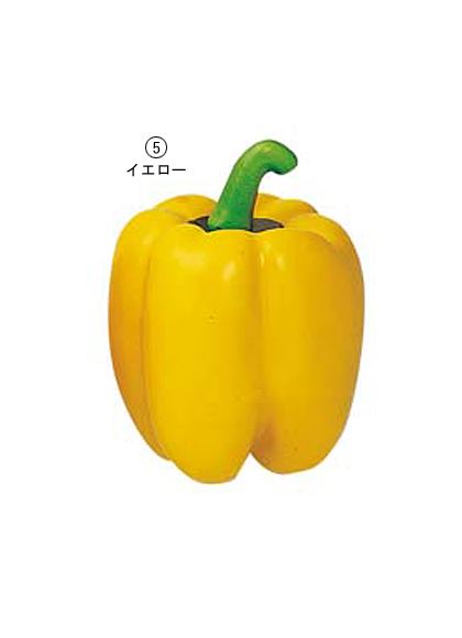 90mm ピーマン [ONSDIFV7279] |フェイクフード 食品サンプル レプリカ ディスプレイ デコレーション 作り物 装飾 飾付 飾り 小物 イベント パーティー フラワーアレンジメント 店舗装飾 飾り付け テーブルコーディネート ベジタブル 野菜 レッド イエロー グリーン