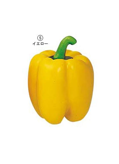 90mm ピーマン [ONSDIFV7279] |フェイクフード 食品サンプル レプリカ ディスプレイ デコレーション 作り物 装飾 飾付 飾り 小物 イベント パーティー フラワーアレンジメント 店舗装飾 飾り付け テーブルコーディネート ベジタブル 野菜 レッド イエロー グリーン