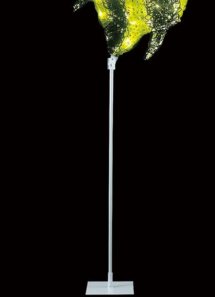 140cm 耐水65cm80球広角型LEDイエローグロー立体エンゼルフィッシュ(常点灯) [ONSDILI61145] 送料無料|電飾 人工観葉植物 造花 フェイク 装飾 飾付 雑貨 置物 デコレーション 飾り イベント パーティー フラワーアレンジメント インテリア 店舗装飾 ディスプレイ 飾り付け 魚