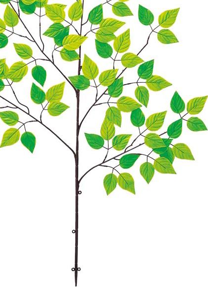 110cm バーチスプレイ(90) [ONSLESP1336] |人工観葉植物 アートフラワー 造花 フラワー フェイクグリーン 資材 装飾 飾付 デコレーション 飾り イベント パーティー フラワーアレンジメント 花材 インテリア 店舗装飾 ディスプレイ 室内装飾 飾り付け バーチ スプレイ