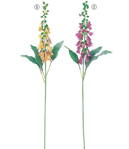 ※不良品のため倉庫※　ジギタリス　　 造花 フラワー 人工観葉植物 [ONSFLSP3748]<BR>【フェイク グリーン 資材 フラワー アレンジメント】