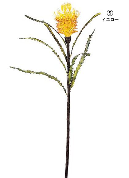 110cm バンクシア [ONSFLSP3700] |人工観葉植物 アートフラワー 造花 フラワー フェイクグリーン 装飾 飾付 小物 デコレーション 飾り イベント パーティー フラワーアレンジメント 店舗装飾 レッド イエロー 花材 手作り 材料 パーツ ディスプレイ 室内装飾 飾り付け