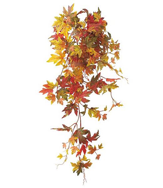 80cm オータムメープルブッシュ(155) [ONSLEBU5599] |人工観葉植物 造花 フェイク グリーン 装飾 飾付 小物 雑貨 資材 デコレーション 飾り イベント パーティー フラワーアレンジメント インテリア 店舗装飾 ディスプレイ 飾り付け ハロウィン 秋装飾 秋イベント ブッシュ