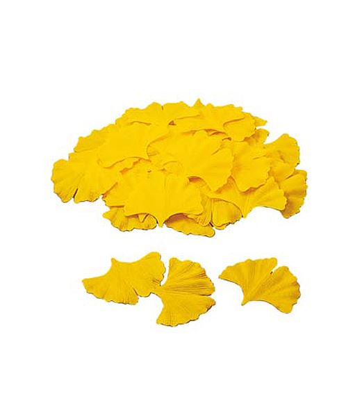 9cm イチョウリーフ（50枚入り） [ONSLEPT5121] |人工観葉植物 造花 フェイク グリーン 装飾 飾付 雑貨 資材 デコレーション 飾り イベント パーティー フラワーアレンジメント インテリア 店舗装飾 ディスプレイ 飾り付け 置物 ハロウィン 秋装飾 秋イベント 銀杏 葉 落葉