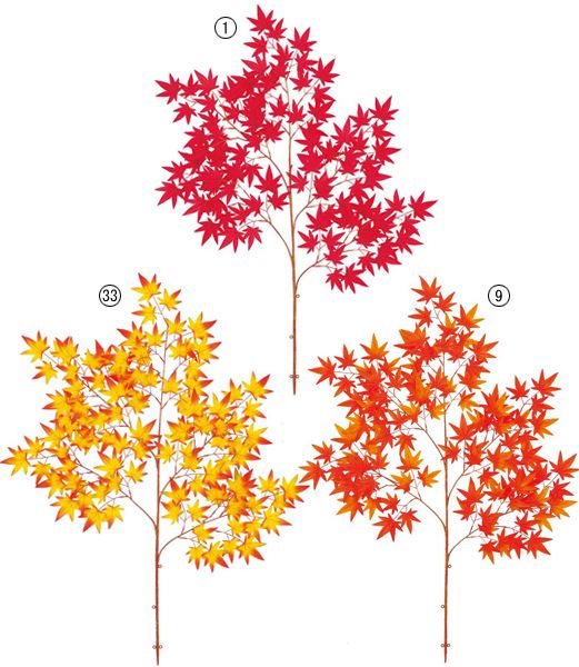 115cm モミジスプレイ(105) [ONSLESP5134] |人工観葉植物 アートフラワー 造花 フェイクグリーン 資材 装飾 飾付 デコレーション 飾り イベント パーティー フラワーアレンジメント 花材 インテリア 店舗装飾 ディスプレイ 室内装飾 飾り付け 秋 モミジ スプレイ もみじ 紅葉