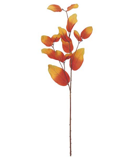 85cm カキリーフスプレイ [ONSLESP5647] |人工観葉植物 アートフラワー 造花 フラワー フェイクグリーン 資材 装飾 飾付 デコレーション 飾り イベント パーティー フラワーアレンジメント 花材 インテリア 店舗装飾 ディスプレイ 室内装飾 飾り付け 秋 カキリーフ スプレイ