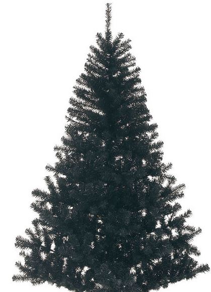 防炎 180cm ブラックノーブルパインワイドツリー(ヒンジ方式) [ONSPATR6984] 代引決済不可 送料無料 |クリスマスツリー 装飾 飾付 クリスマス イベント 小物 クリスマス装飾 デコレーション 造花 人工観葉植物 店舗装飾 飾り付け ブラック 室内装飾 Christmas