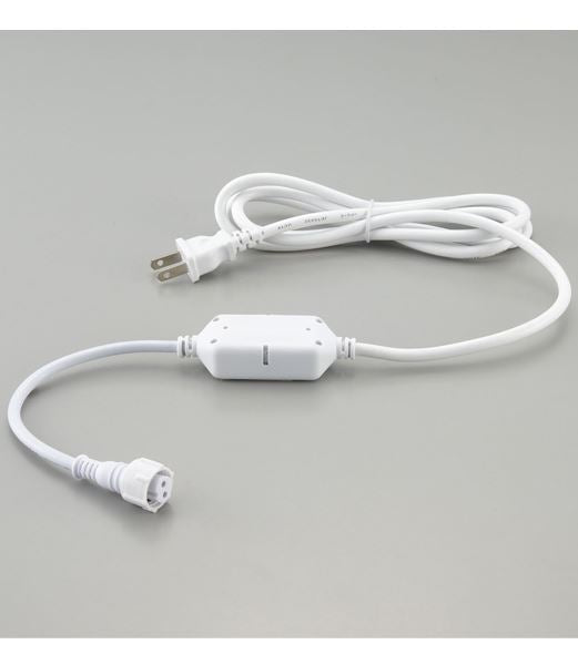 全長150cm ネオLEDライト用ホワイトパワーコード [ONSPALI61048] |クリスマス イルミネーション ライト 照明 LED パワーコード クリスマス装飾 装飾 デコレーション オーナメント 飾り 店舗装飾 イベント 飾り付け 電飾 Christmas