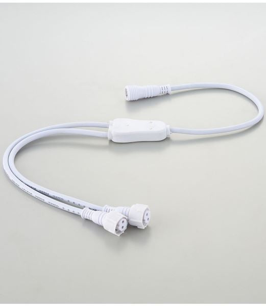 全長30cm ネオLEDライト用Y字型ホワイトコード [ONSPALI61100] |クリスマス イルミネーション ライト 照明 LED コード クリスマス装飾 装飾 デコレーション オーナメント 飾り 店舗装飾 イベント 飾り付け 電飾 Christmas