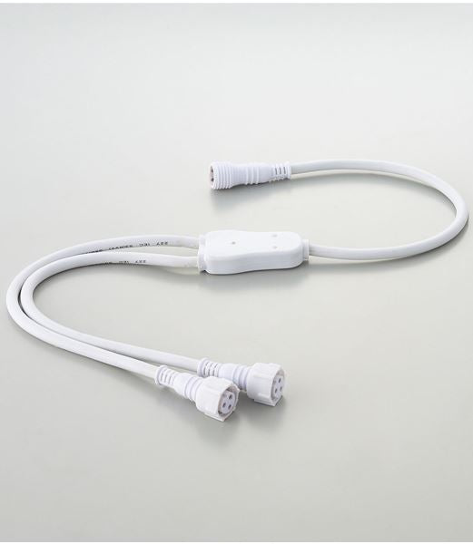 全長30cm スーパーLEDライト用Y字型ホワイトコード [ONSPALI61111] |クリスマス イルミネーション ライト 照明 LED コード クリスマス装飾 装飾 デコレーション オーナメント 飾り 店舗装飾 イベント 飾り付け 電飾 Christmas