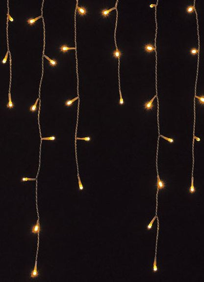 幅300cm 耐水 216球 広角型LEDシャンペーンアイスクルライト/クリアコード(パワーコード、コネクター付き)  [ONSDILI61064] 送料無料 |クリスマス イルミネーション ライト 照明 LED クリスマス装飾 装飾 デコレーション オーナメント 飾り 店舗装飾 イベント 飾り付け 電飾