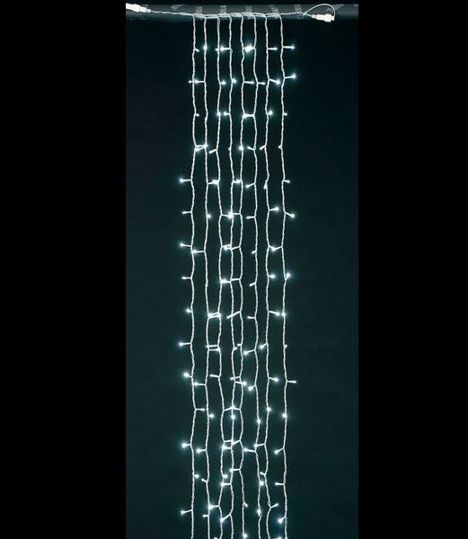全長250cm 耐水 200球 LEDアイスクルライトカーテン(常点灯/パワーコード/コネクター付き) [ONSDILI61037] 送料無料 |クリスマス イルミネーション ライト 照明 LED  クリスマス装飾 装飾 デコレーション オーナメント 飾り 店舗装飾 イベント 飾り付け 電飾 Christmas