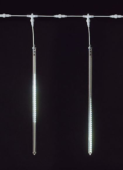全高95×幅200cm 耐水 480球 広角型LEDホワイトドロップ/クリアコード(コネクター付き) [ONSDILI61090] 送料無料 |クリスマス イルミネーション ライト 照明 LED クリスマス装飾 装飾 デコレーション オーナメント 飾り 店舗装飾 イベント 飾り付け 電飾 Christmas