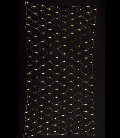 全高120×幅240cm 耐水 180球 広角型LEDシャンペーンネットライト/クリアコード(パワーコード、コネクター付き) [ONSPALI61068] 送料無料 |クリスマス イルミネーション ライト 照明 LED クリスマス装飾 装飾 デコレーション オーナメント 飾り 店舗装飾 イベント 飾り付け