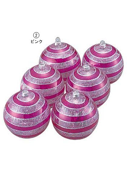 80mm クリアストライプボール [ONSPABA6859] |装飾 飾付 クリスマス 小物 雑貨 イベント クリスマスツリー飾り オーナメント クリスマス装飾 飾り パーティー デコレーション ガーランド クリア ストライプ ボール 店舗装飾 室内装飾 飾り付け Christmas