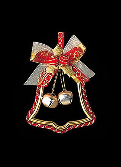 10cm アンティークリボンベル [ONSTOMI6089] |装飾 飾付 クリスマス 小物 雑貨 イベント クリスマスツリー飾り オーナメント リボンジングルベル クリスマス装飾 飾り パーティー アンティーク リボン ベル デコレーション 室内装飾 店舗装飾 飾り付け Christmas