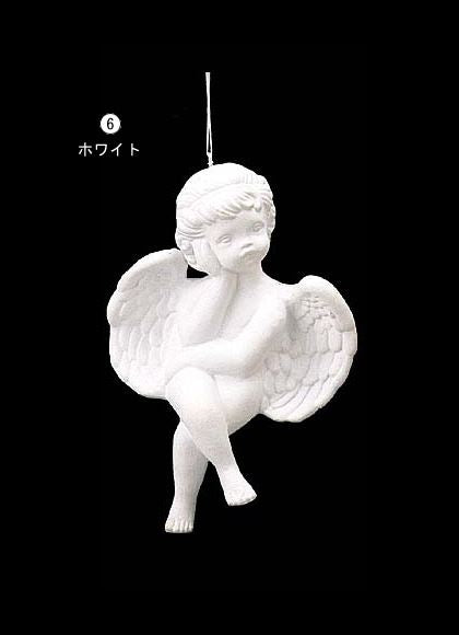 ※不良品が多い為倉庫※　20cm エンゼル [ONSTOAN6016] |装飾 飾付 クリスマス 小物 雑貨 イベント クリスマスツリー飾り オーナメント クリスマス装飾 飾り パーティー エンゼル 天使 ゴールド ホワイト デコレーション ガーランド 室内装飾 店舗装飾 飾り付け Christmas
