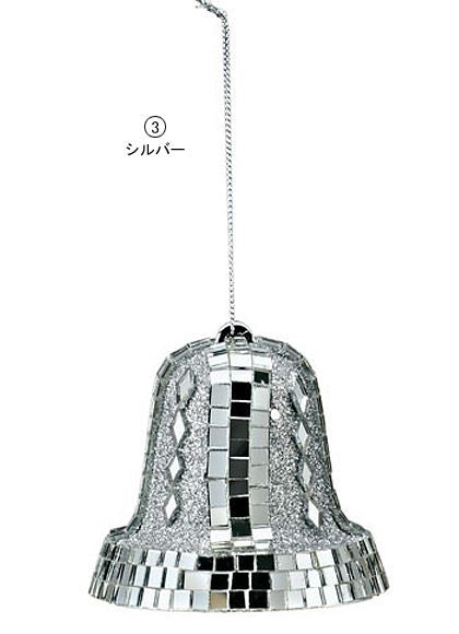 7cm ミラーベル [ONSTOBL6003] |装飾 飾付 クリスマス 小物 雑貨 イベント クリスマスツリー飾り オーナメント ベル クリスマス装飾 飾り パーティー ベル シルバー ゴールド デコレーション ガーランド 室内装飾 店舗装飾 飾り付け Christmas