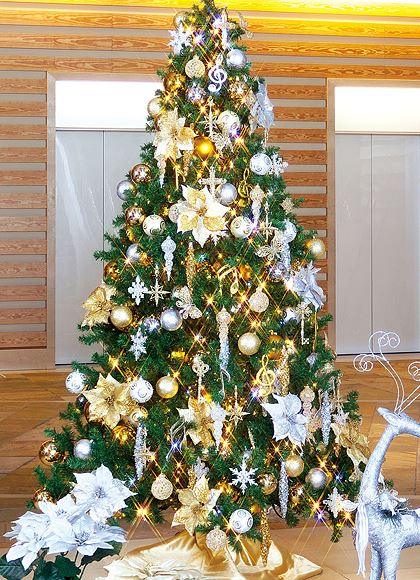 18cm ゴールドアイボリーフィニアル [ONSTOFI6001] |装飾 飾付 クリスマス 小物 雑貨 イベント クリスマスツリー飾り オーナメント クリスマス装飾 飾り パーティー フィニアル ゴールド アイボリー デコレーション ガーランド 室内装飾 店舗装飾 飾り付け Christmas