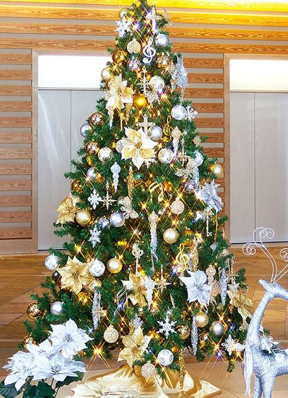 18cm ゴールドアイボリーフィニアル [ONSTOFI6001] |装飾 飾付 クリスマス 小物 雑貨 イベント クリスマスツリー飾り オーナメント クリスマス装飾 飾り パーティー フィニアル ゴールド アイボリー デコレーション ガーランド 室内装飾 店舗装飾 飾り付け Christmas