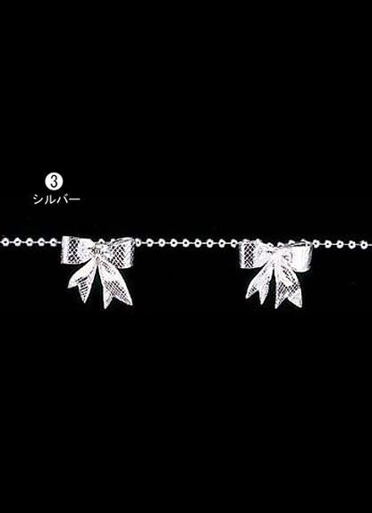 180cm リボンビーズガーランド [ONSTGRI6027] |装飾 飾付 クリスマス 小物 雑貨 イベント クリスマスツリー飾り オーナメント クリスマス装飾 飾り パーティー デコレーション リボン ビーズ ガーランド チェーン 店舗装飾 室内装飾 飾り付け Christmas