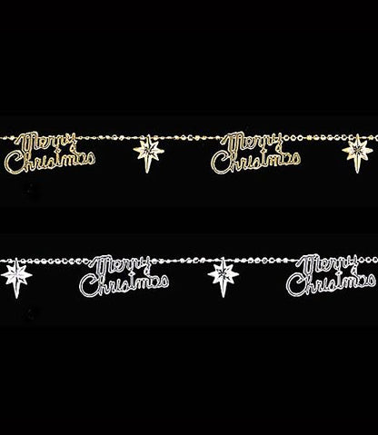 180cm クリスマスビーズガーランド [ONSTGMI6014] |装飾 飾付 クリスマス 小物 雑貨 イベント クリスマスツリー飾り オーナメント クリスマス装飾 飾り パーティー デコレーション ガーランド チェーン ゴールド シルバー 室内装飾 店舗装飾 飾り付け Christmas