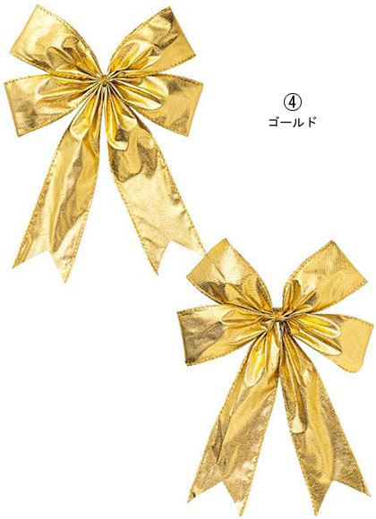 20cm幅 シャイニーボウ [ONSPARI6563] |装飾 飾付 クリスマス 小物 雑貨 イベント クリスマスツリー飾り オーナメント クリスマス装飾 飾り パーティー デコレーション リボン シルバー ゴールド ガーランド 室内装飾 店舗装飾 飾り付け Christmas