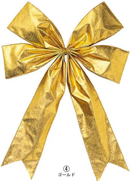 30cm幅 シャイニーボウ [ONSPARI6576] |装飾 飾付 クリスマス 小物 雑貨 イベント クリスマスツリー飾り オーナメント クリスマス装飾 飾り パーティー デコレーション リボン シルバー ゴールド ガーランド 室内装飾 店舗装飾 飾り付け Christmas