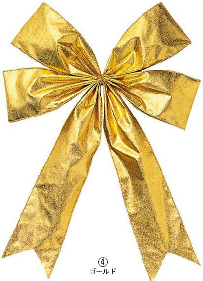 30cm幅 シャイニーボウ [ONSPARI6576] |装飾 飾付 クリスマス 小物 雑貨 イベント クリスマスツリー飾り オーナメント クリスマス装飾 飾り パーティー デコレーション リボン シルバー ゴールド ガーランド 室内装飾 店舗装飾 飾り付け Christmas