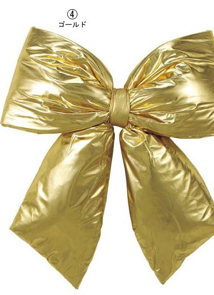 耐水 60cm幅 クリスマスボウ [ONSDIRI6933] 送料無料 |装飾 飾付 クリスマス 小物 雑貨 イベント クリスマスツリー飾り オーナメント クリスマス装飾 飾り パーティー デコレーション リボン シルバー ゴールド ガーランド 室内装飾 店舗装飾 飾り付け Christmas