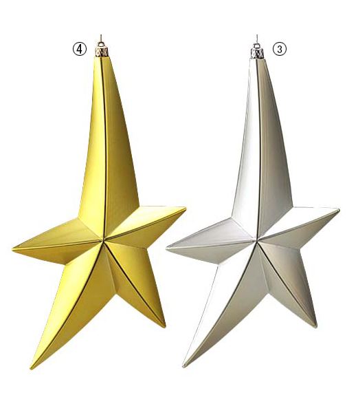 30cm シャイニーシューティングスター(立体) [ONSDISR61005]｜クリスマス 装飾 飾付 小物 雑貨 イベント クリスマスツリー飾り オーナメント クリスマス飾り パーティー スター 星 デコレーション 室内装飾 店舗装飾 飾り付け Christmas