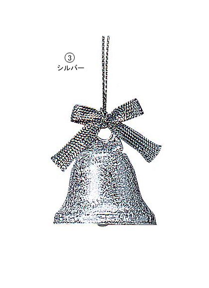 35mm径 リボンベル [ONSPABL6245] |装飾 飾付 クリスマス 小物 雑貨 イベント クリスマスツリー飾り オーナメント クリスマス装飾 飾り パーティー デコレーション リボン ベル シルバー ゴールド ガーランド 室内装飾 店舗装飾 飾り付け Christmas