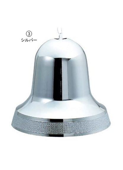 250mm径 ベル [ONSPABL6221] |装飾 飾付 クリスマス 小物 雑貨 イベント クリスマスツリー飾り オーナメント クリスマス装飾 飾り パーティー デコレーション ベル シルバー ゴールド ガーランド 室内装飾 店舗装飾 飾り付け Christmas